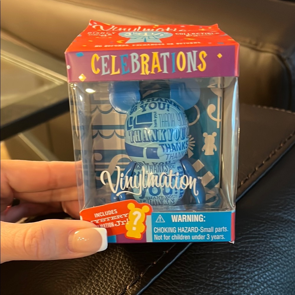 Celebrations Figure Vinylmation- Thank you Blue Bear